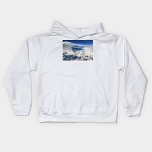 Huge Clouds Over Africa Taken From A Plane Kids Hoodie